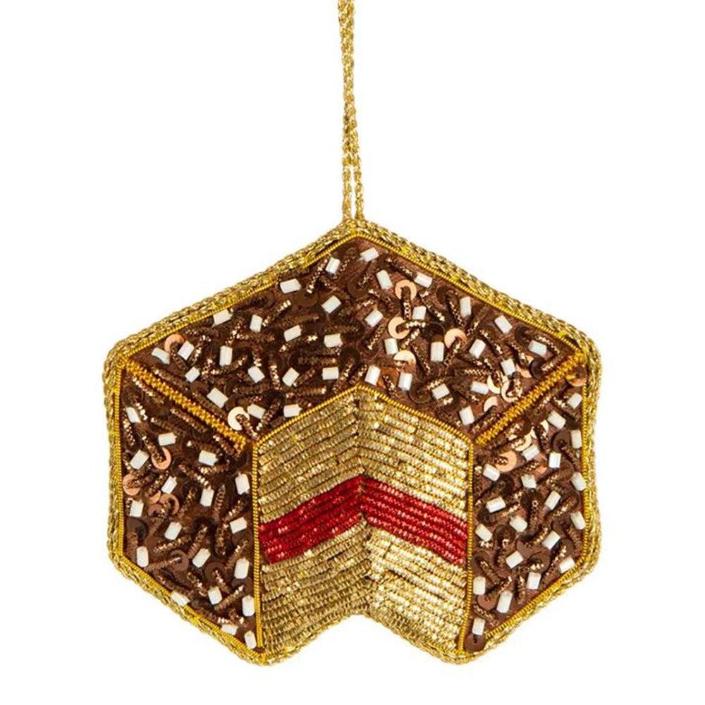 Bauble | Embroidered | Lamington