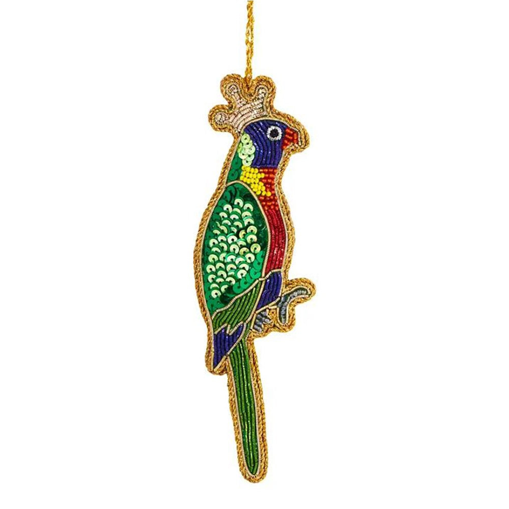Bauble | Embroidered | Queen Lorikeet
