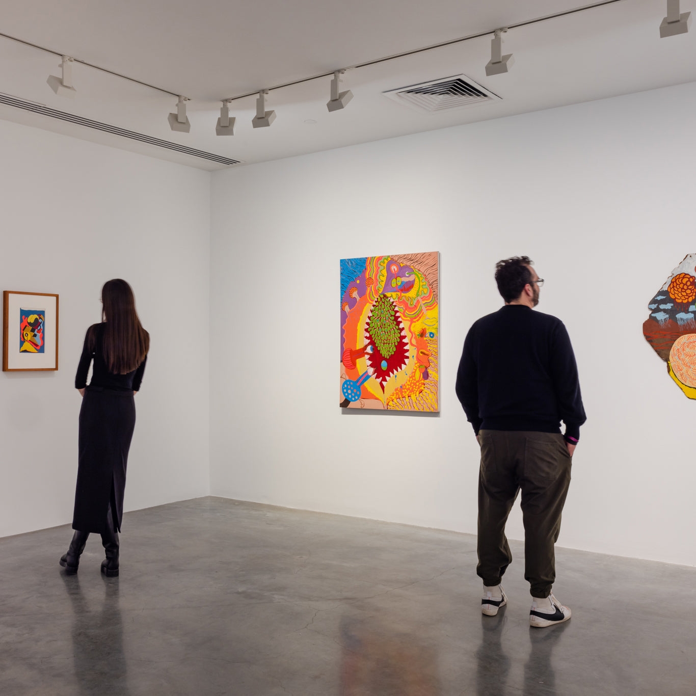 Vivienne Binns, installation view,
On and through the Surface
,
Museum of Contemporary Art Australia, Sydney, image courtesy the artist, National Gallery of Australia, and Museum of Contemporary Art Australia © the artist, photograph Jacquie Manning
