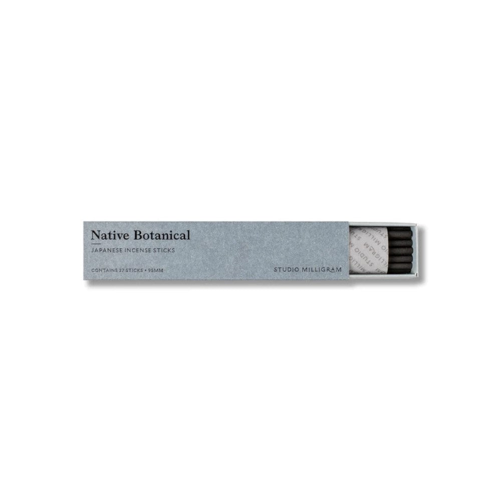 Japanese Incense Sticks | Native Botanical | Studio Milligram