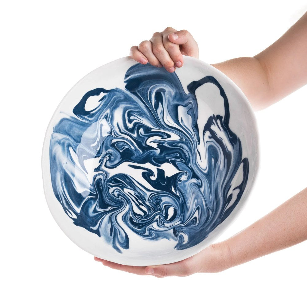 Barrel Bowl | Porcelain | Made by Milly Dent