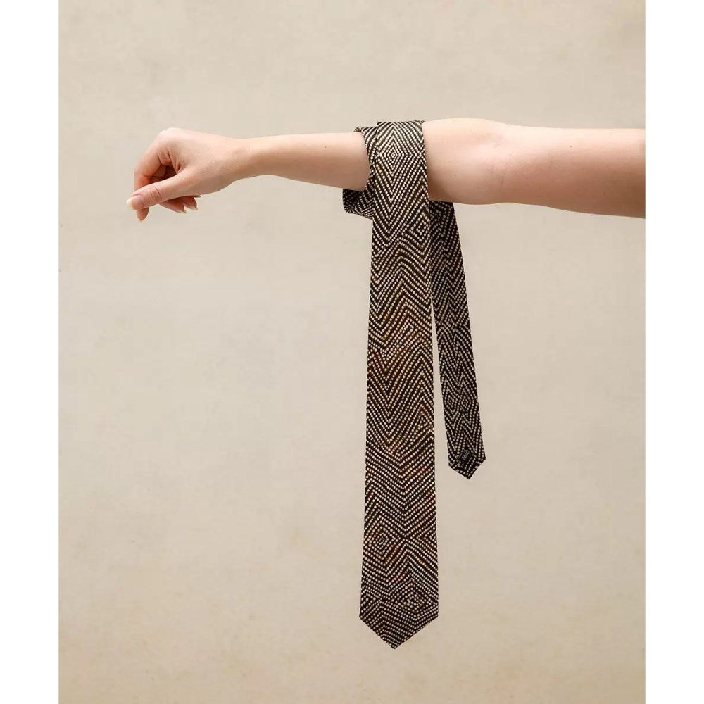 Tie | Silk | Walka Wiru by Phyllis Donegan | One of Twelve