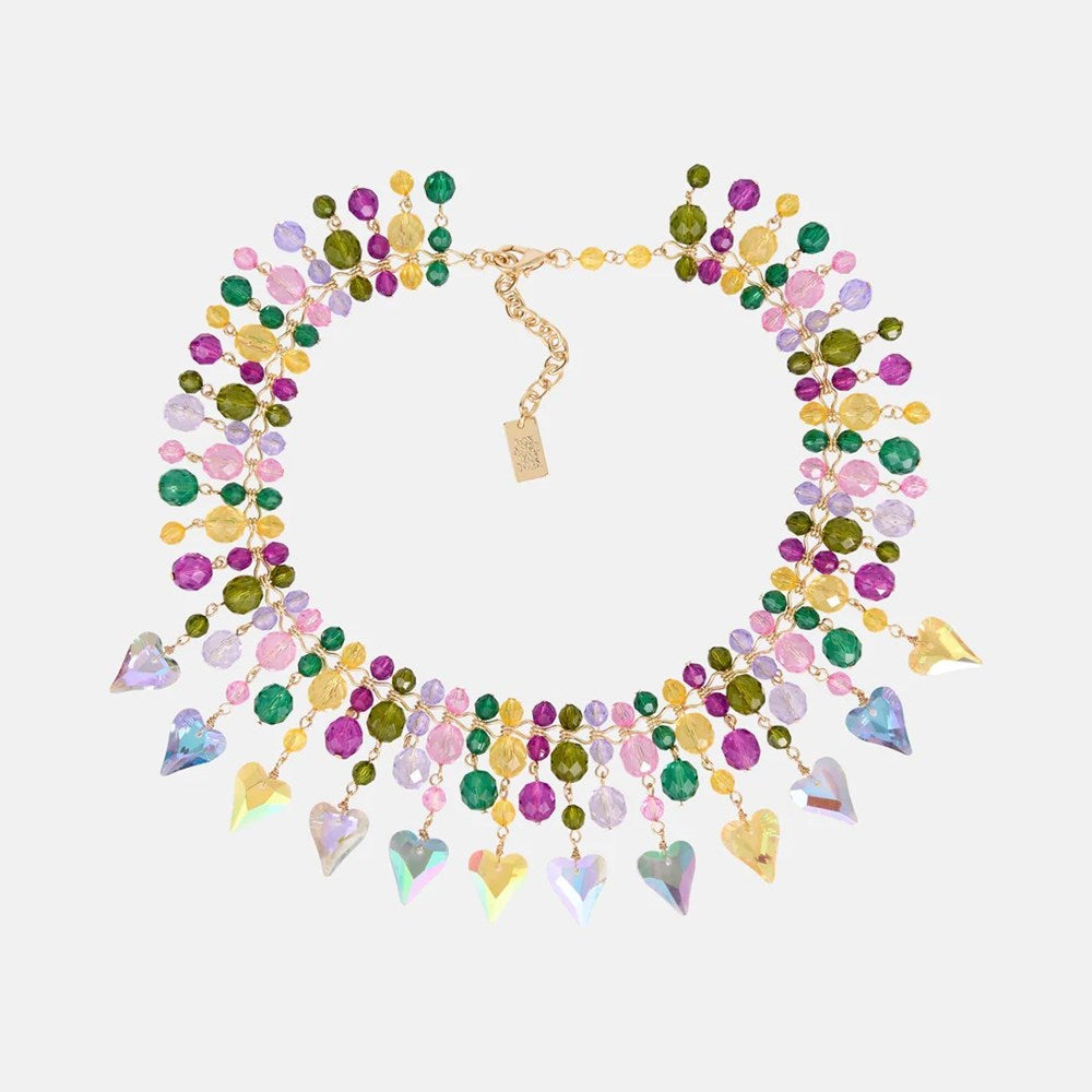 Necklace | Rainbow Heart | Romance Was Born