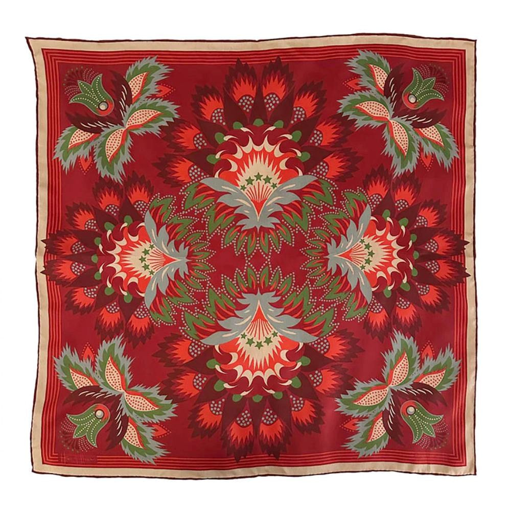 Scarf Silk | 65 x 65cm | Wildflora | House of Heras