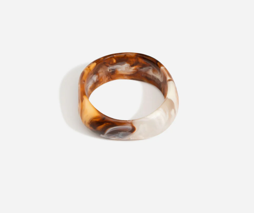 Bangle | Organic | Large | Wide | Dinosaur Designs