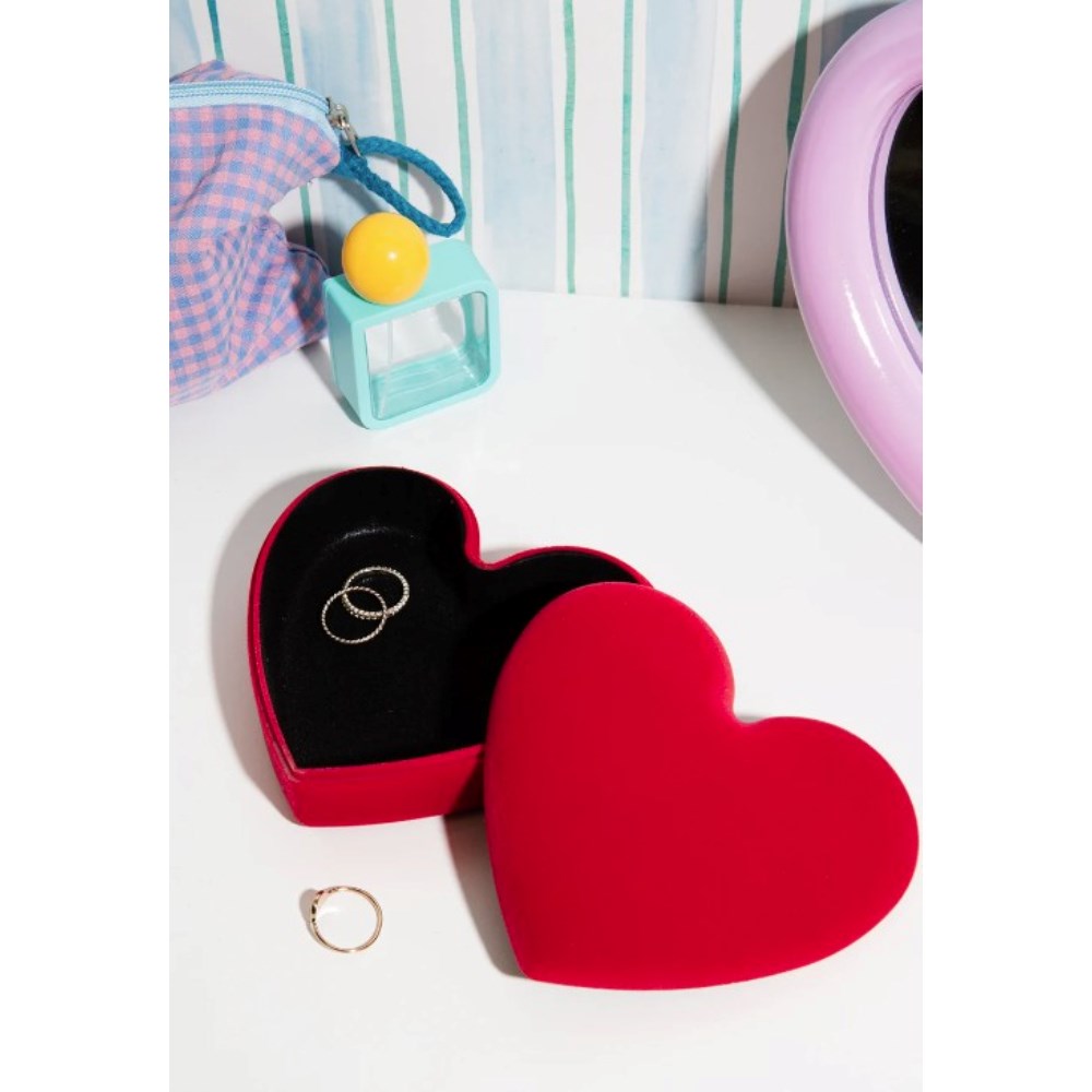 Jewellery Box | Velvet | Heart