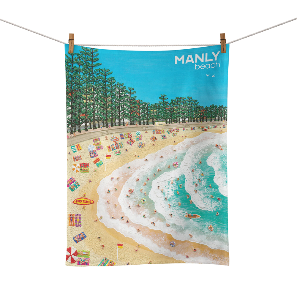 Tea towel | Manly beach