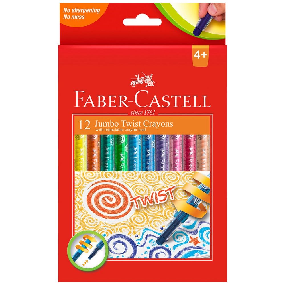 Crayons | Jumbo Twist | Faber-Castell