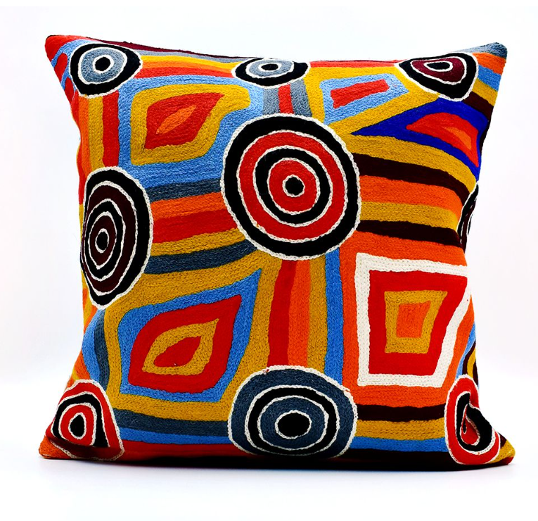 Cushion Cover | Mary Napangardi Brown