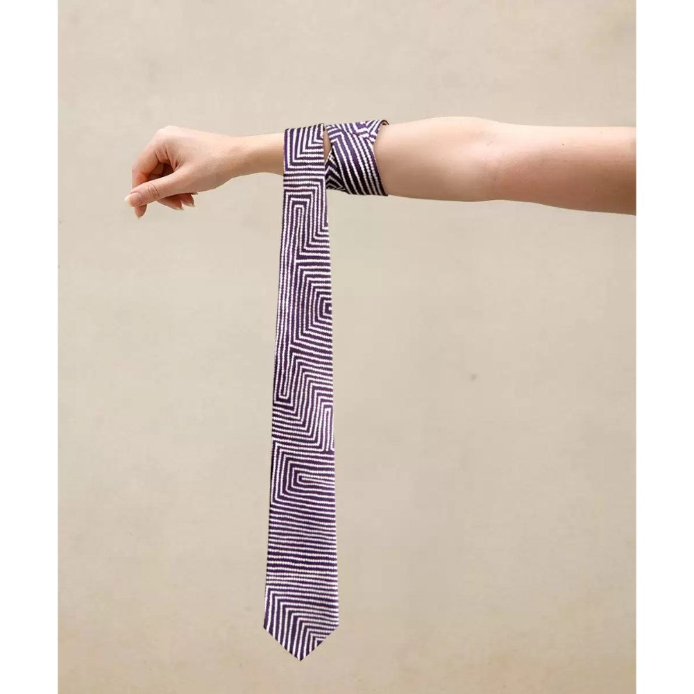 Tie | Silk | Angus Tjungurrayi | One of Twelve