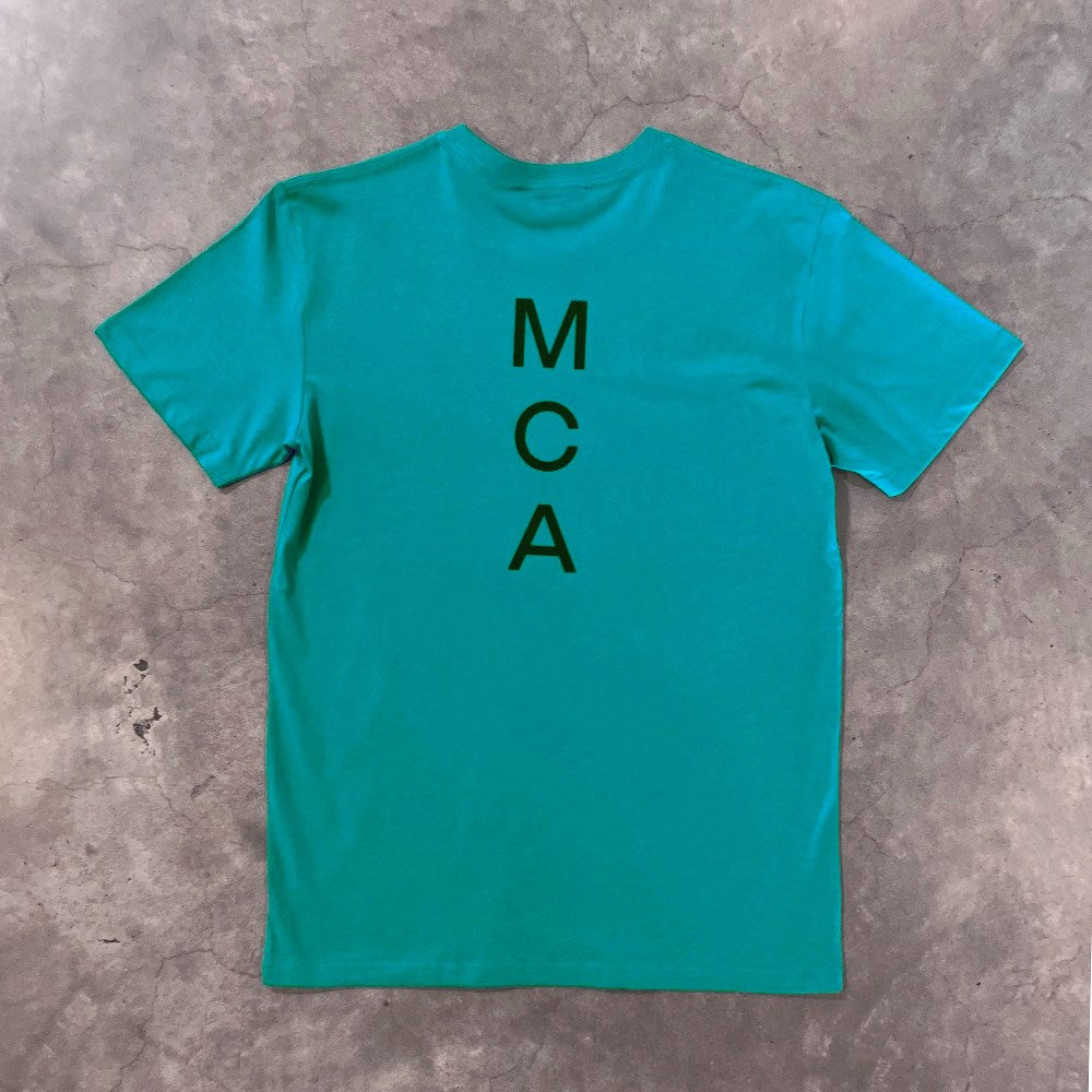 T-shirt | MCA logo | Aqua