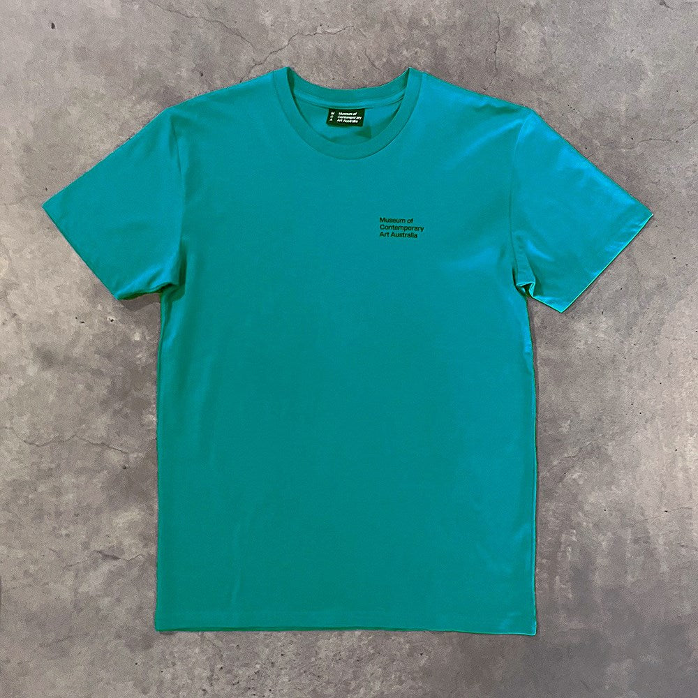 T-shirt | MCA logo | Aqua
