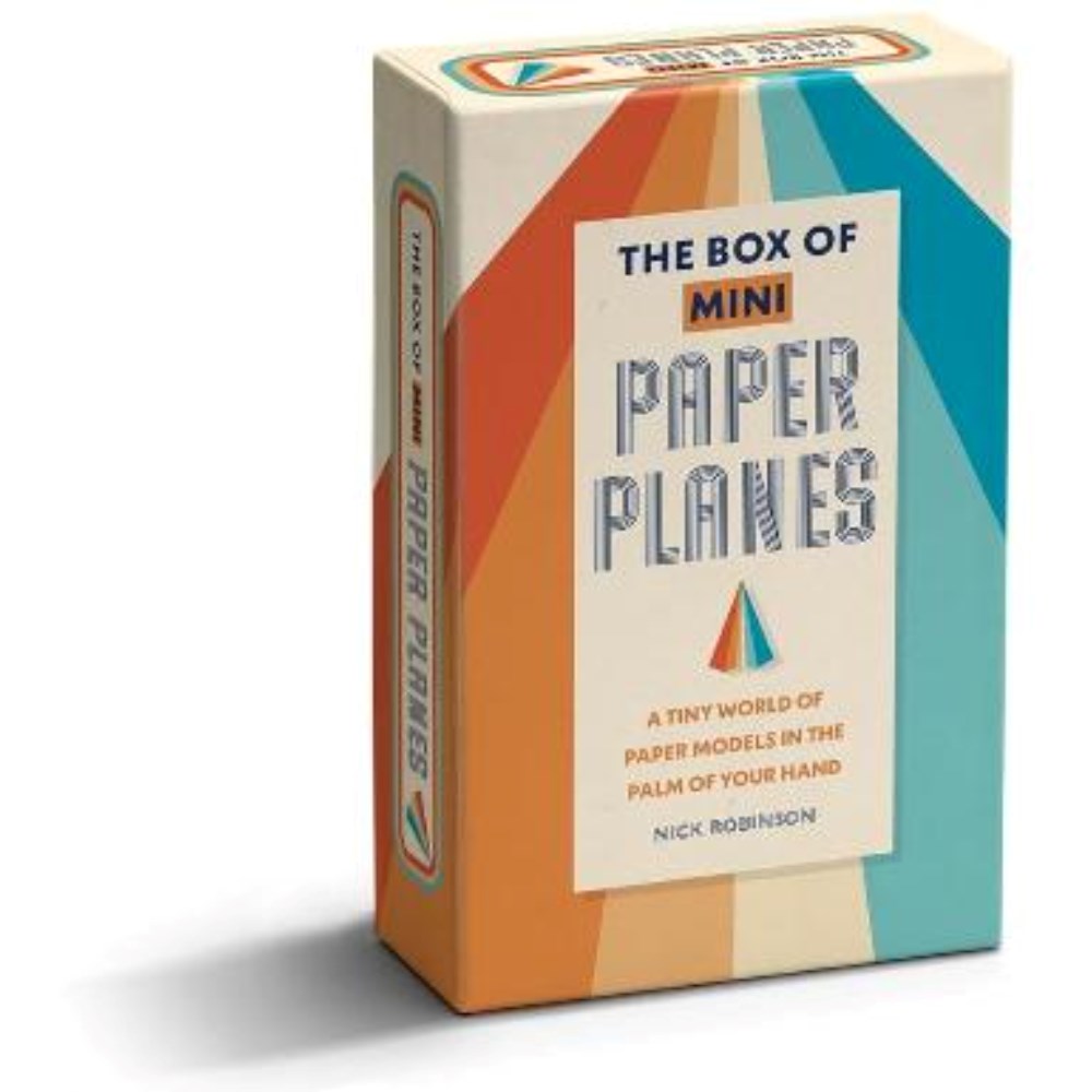 Box of Mini Paper Planes: A Tiny World of Paper Models in the Palm of Your Hand | Author: Nick Robinson