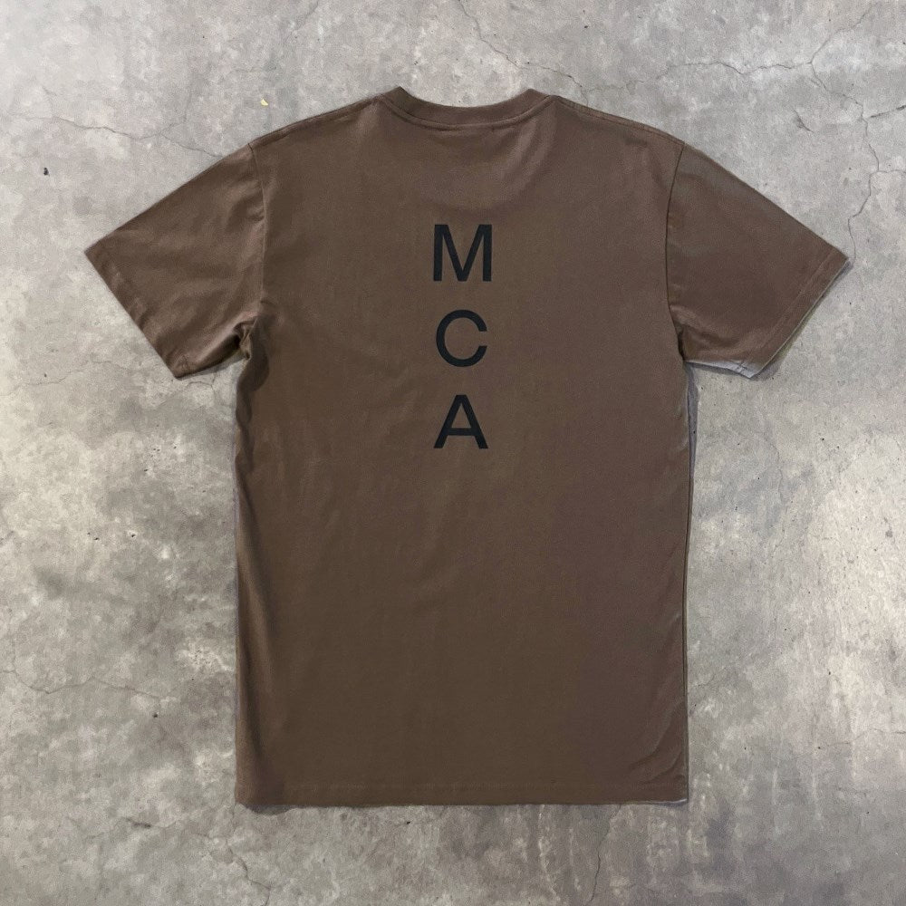 T-shirt | MCA logo | Brown