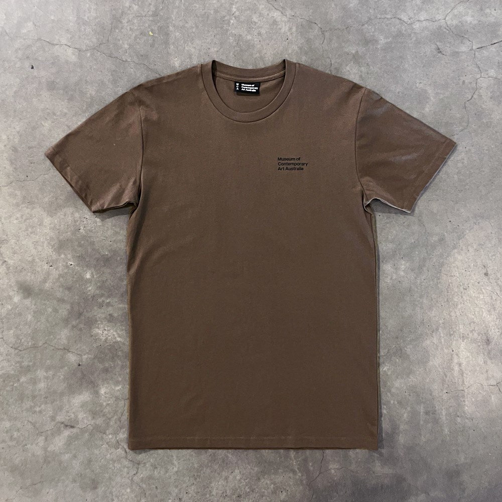 T-shirt | MCA logo | Brown