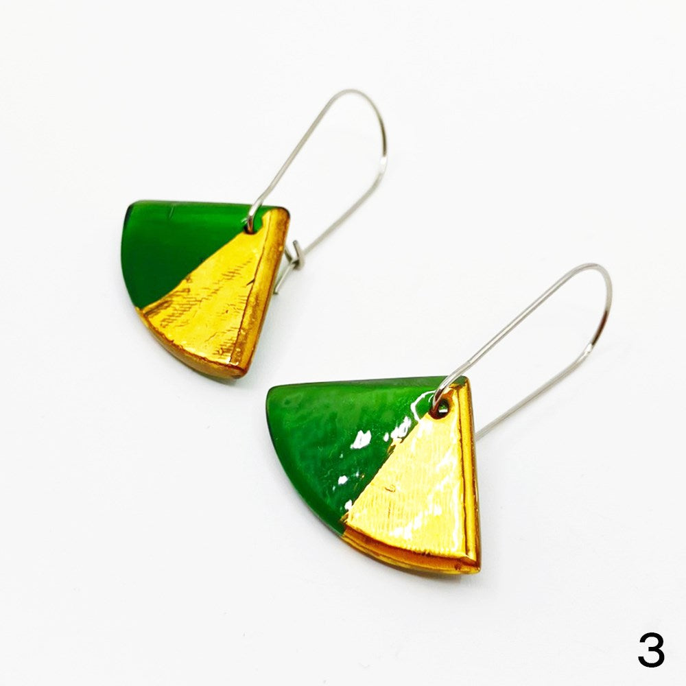 Earrings | Gingko | Lisa Cahill