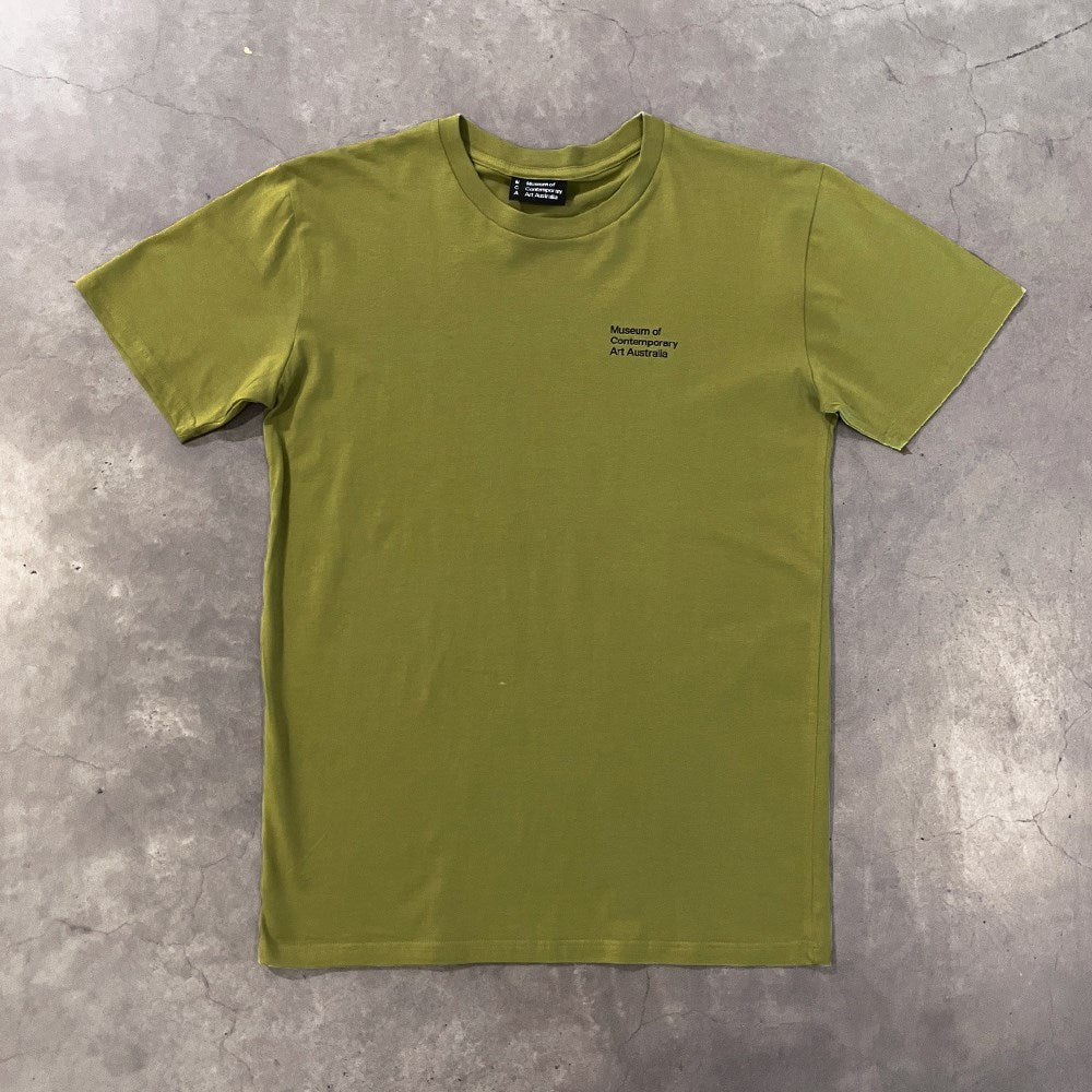 T-shirt | MCA logo | Moss