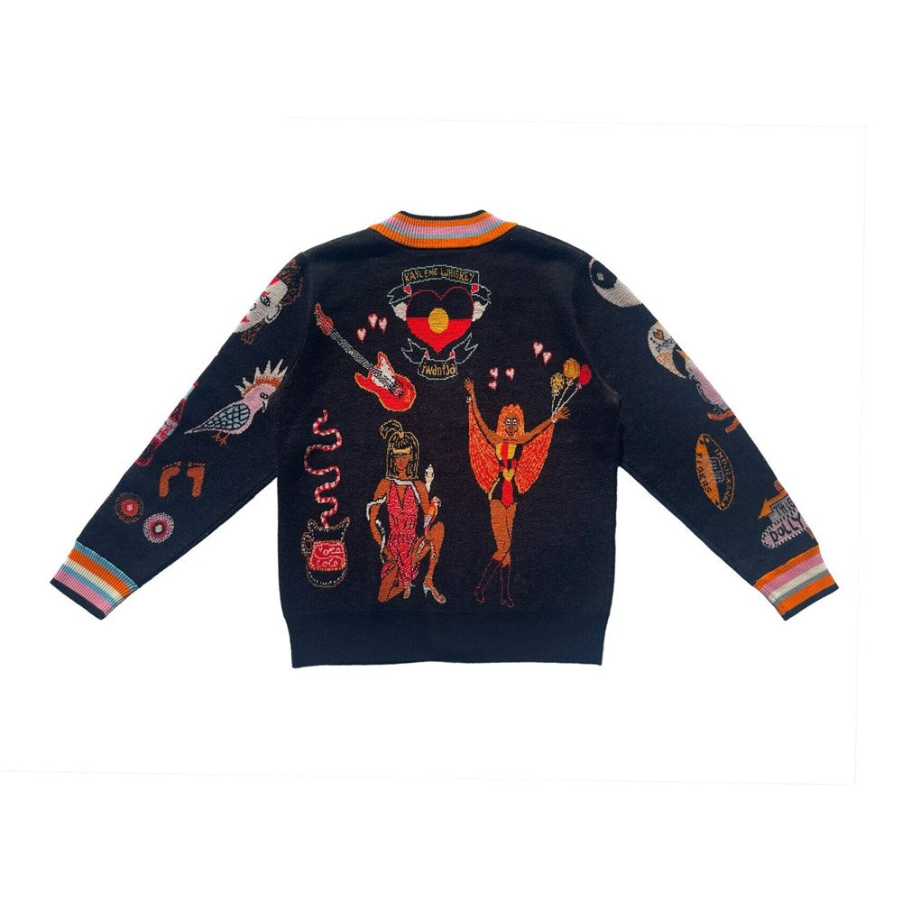 Cardigan | WAH-WAH x Kaylene Whiskey