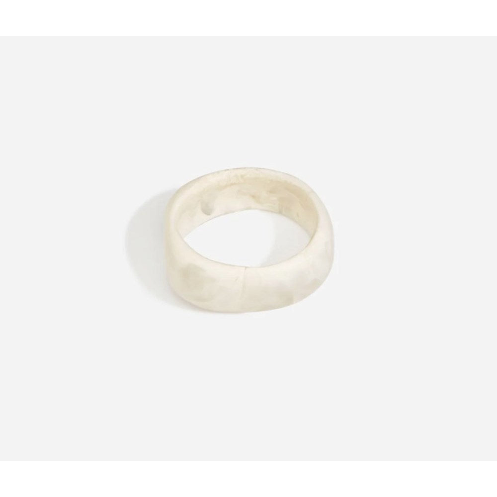 Bangle | Organic | Large | Wide | Dinosaur Designs