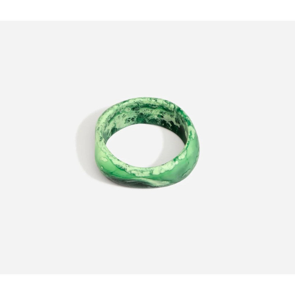 Bangle | Organic | Large | Wide | Dinosaur Designs