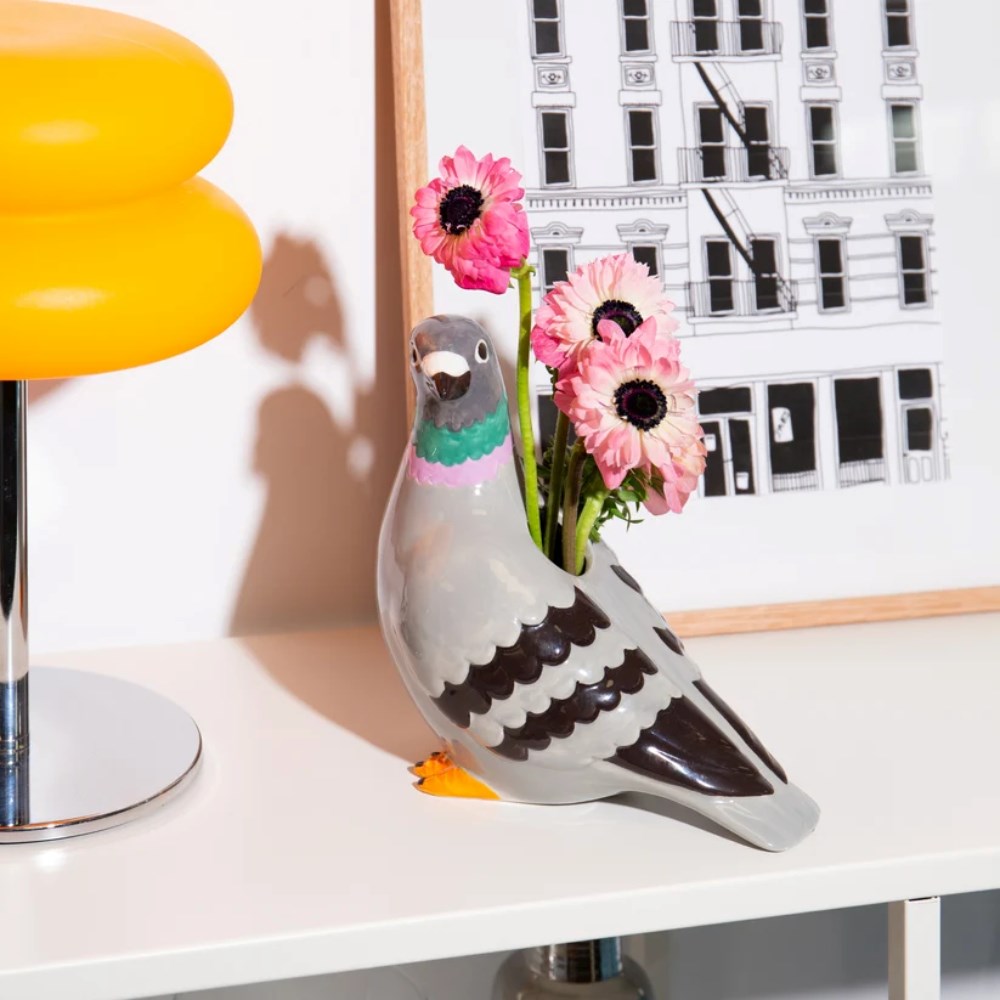 Vase | Ceramic | Pigeon