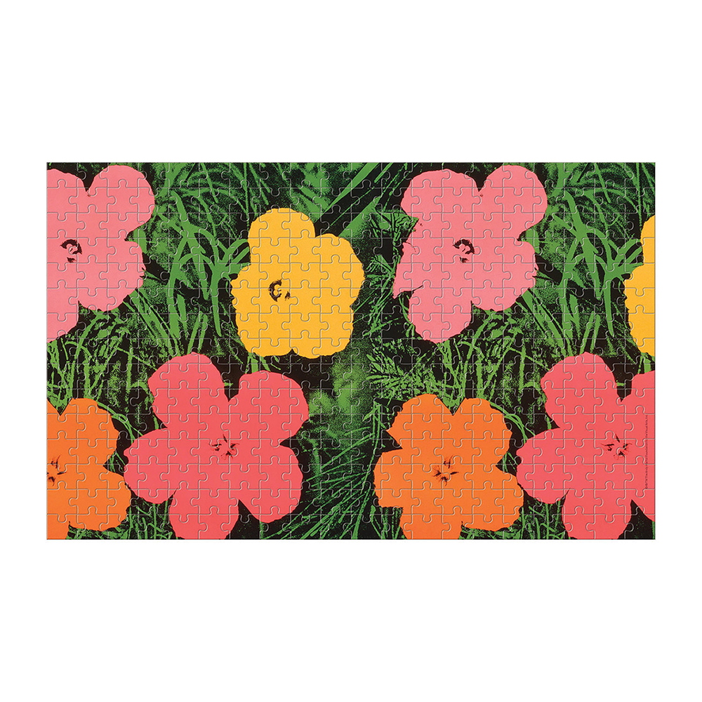Puzzle | Andy Warhol Flowers | lenticular | 300 pieces