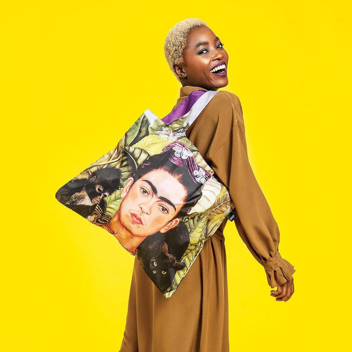 Shopping bag | LOQI | Self Portrait by Frida Kahlo