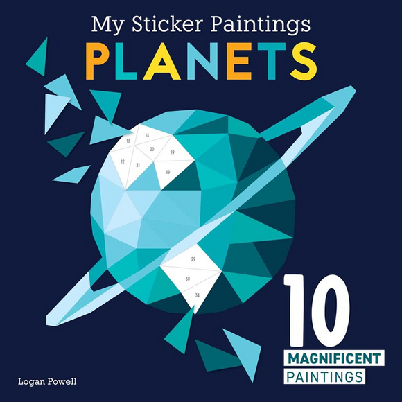 Sticker book | My Sticker Painting: Planets