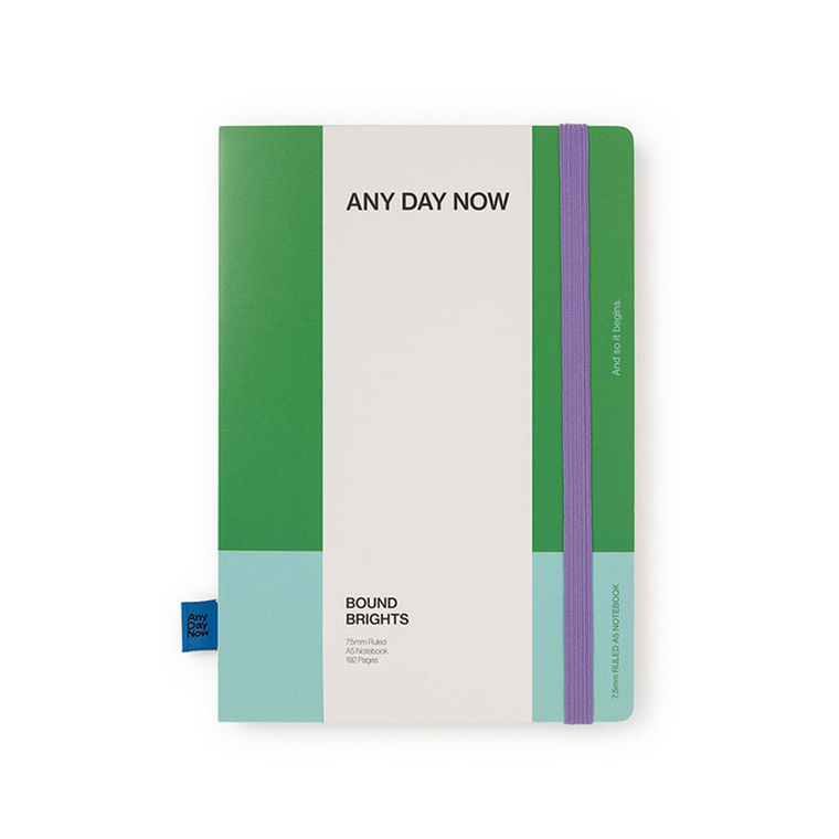 Notebook | Any Day Now | dot grid | A5