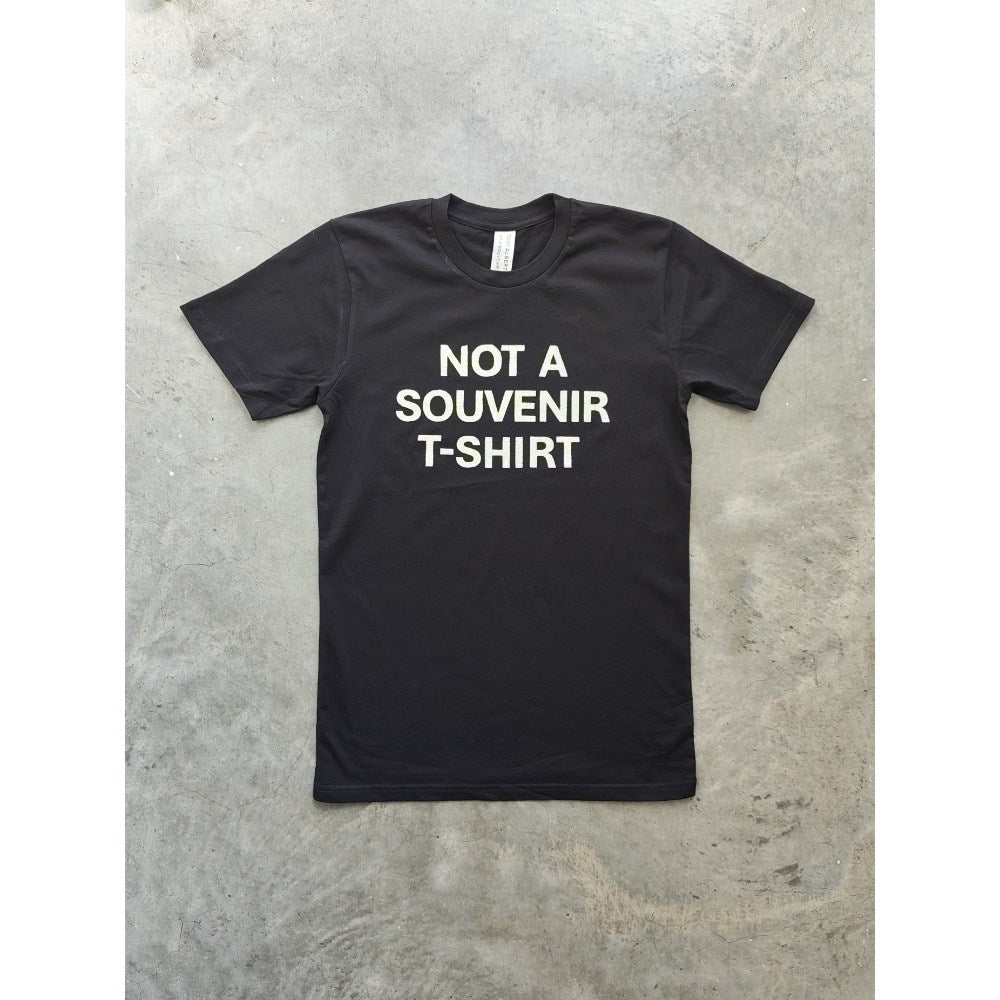 T-shirt | Not a Souvenir | Black | Tony Albert | MCA