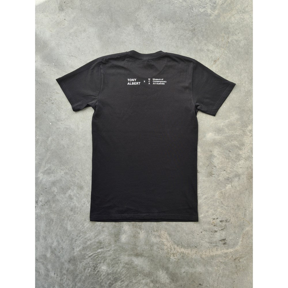 T-shirt | Not a Souvenir | Black | Tony Albert | MCA