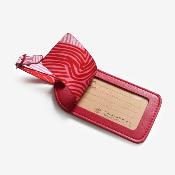 Luggage Tag | Red | Lucy Simpson