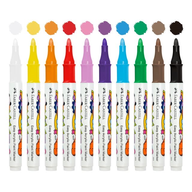 Paint Markers | Set of 10 | Faber-Castell