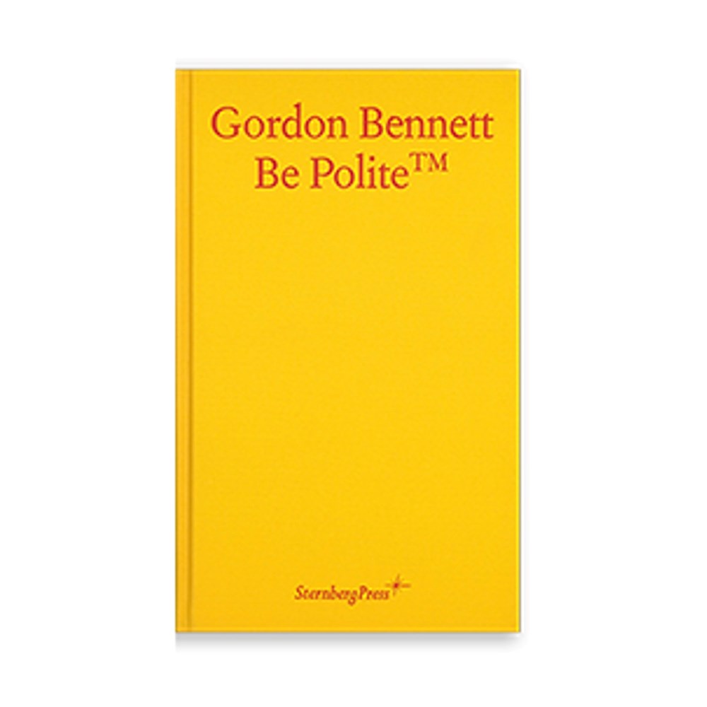 Be Polite | Author: Gordon Bennett