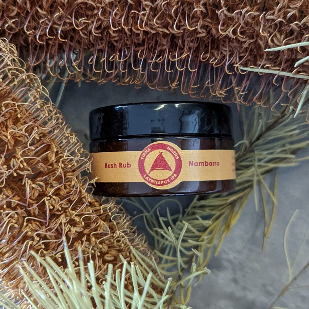Bush rub |  Yirralka Rangers | nambarra | paperbark tree