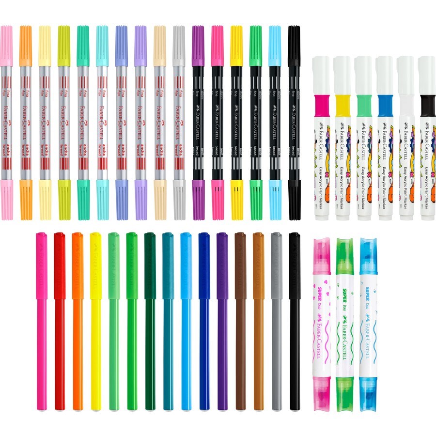 Activity Set | Mega Marker Kit | Faber-Castell