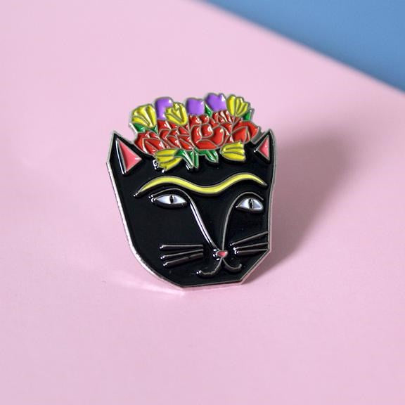 Enamel Pin | Frida Catlo