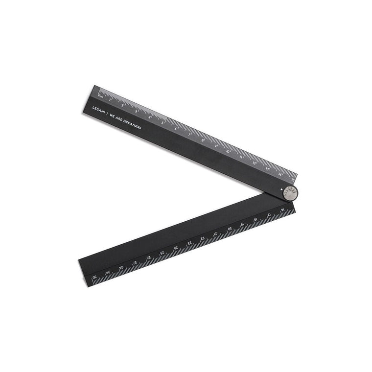 Folding ruler | Aluminium | cm & degrees