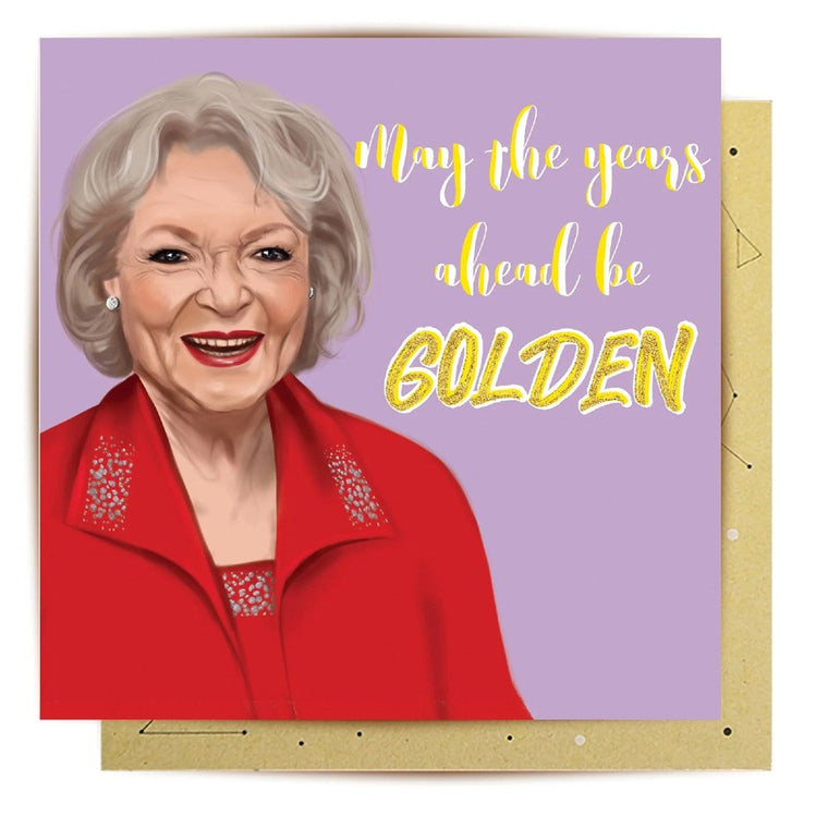 Greeting card | Golden girl | All occasions