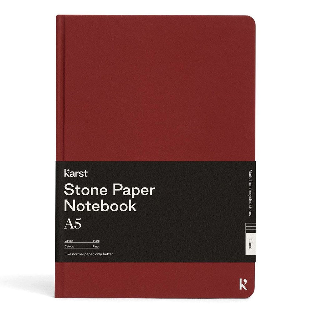 Hardcover notebook | Karst | ruled | A5