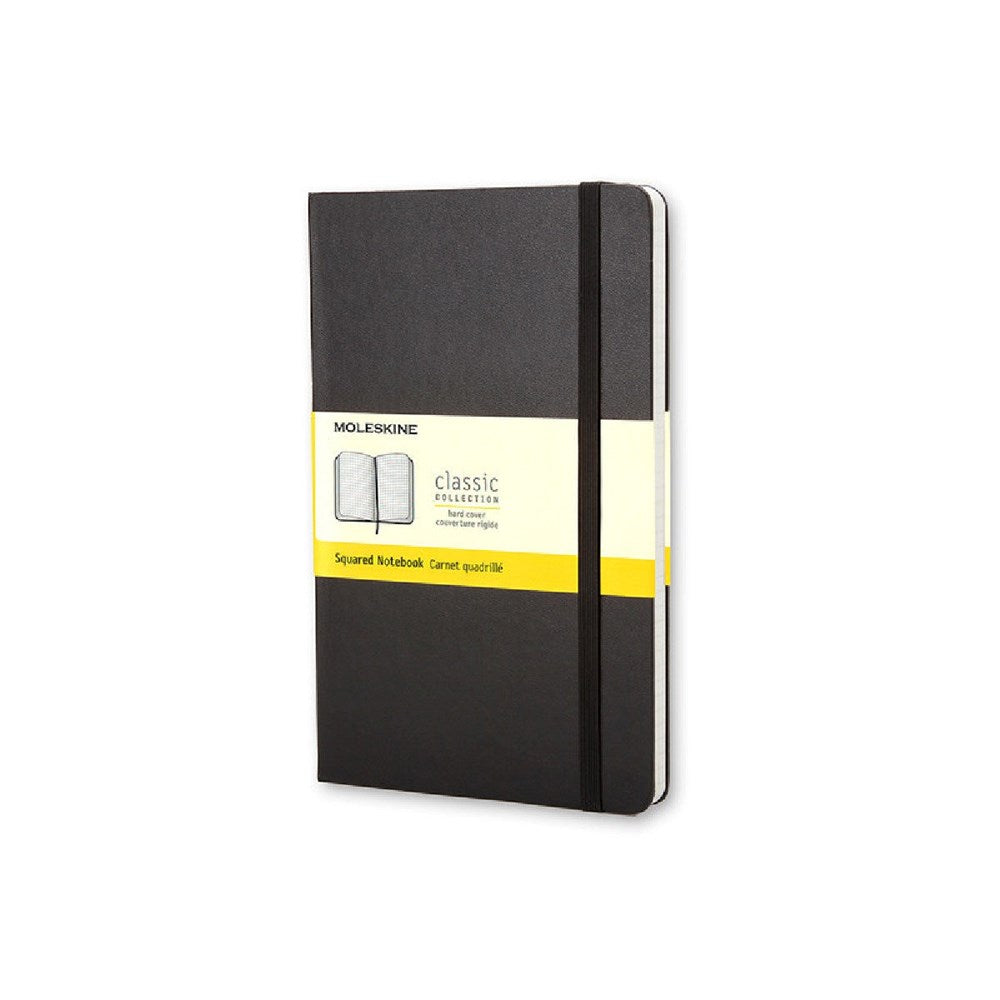 Notebook | large HC | square  grid | Moleskine | black