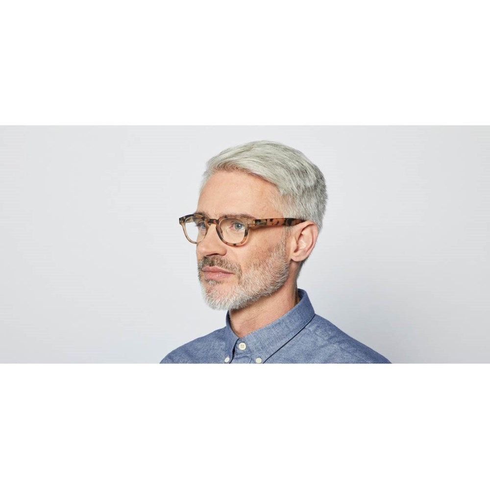 IZIPIZI Reading Glasses | Collection C | Light Tortoise Shell