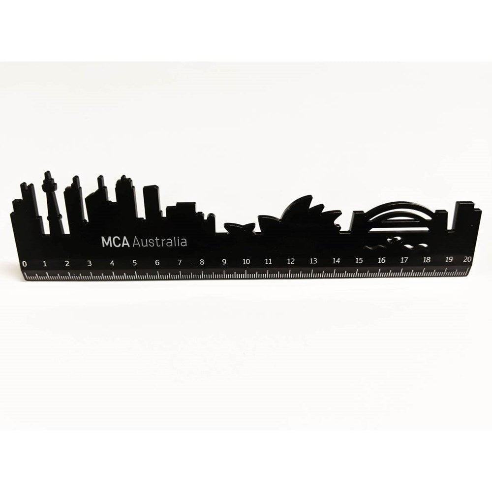 MCA Australia ruler | Sydney skyline