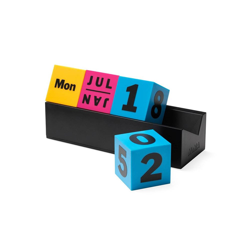 Perpetual Calendar | CMYK Cubes | MoMA
