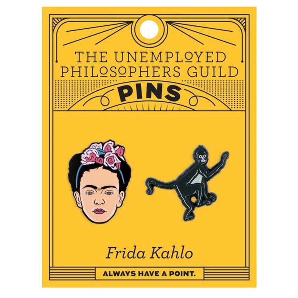 Pin Set | Frida Kahlo & Monkey