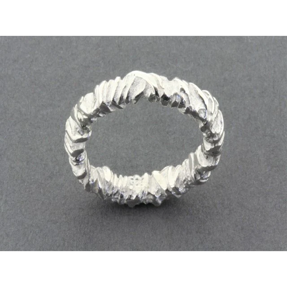 Ring | Druzy Band | Silver