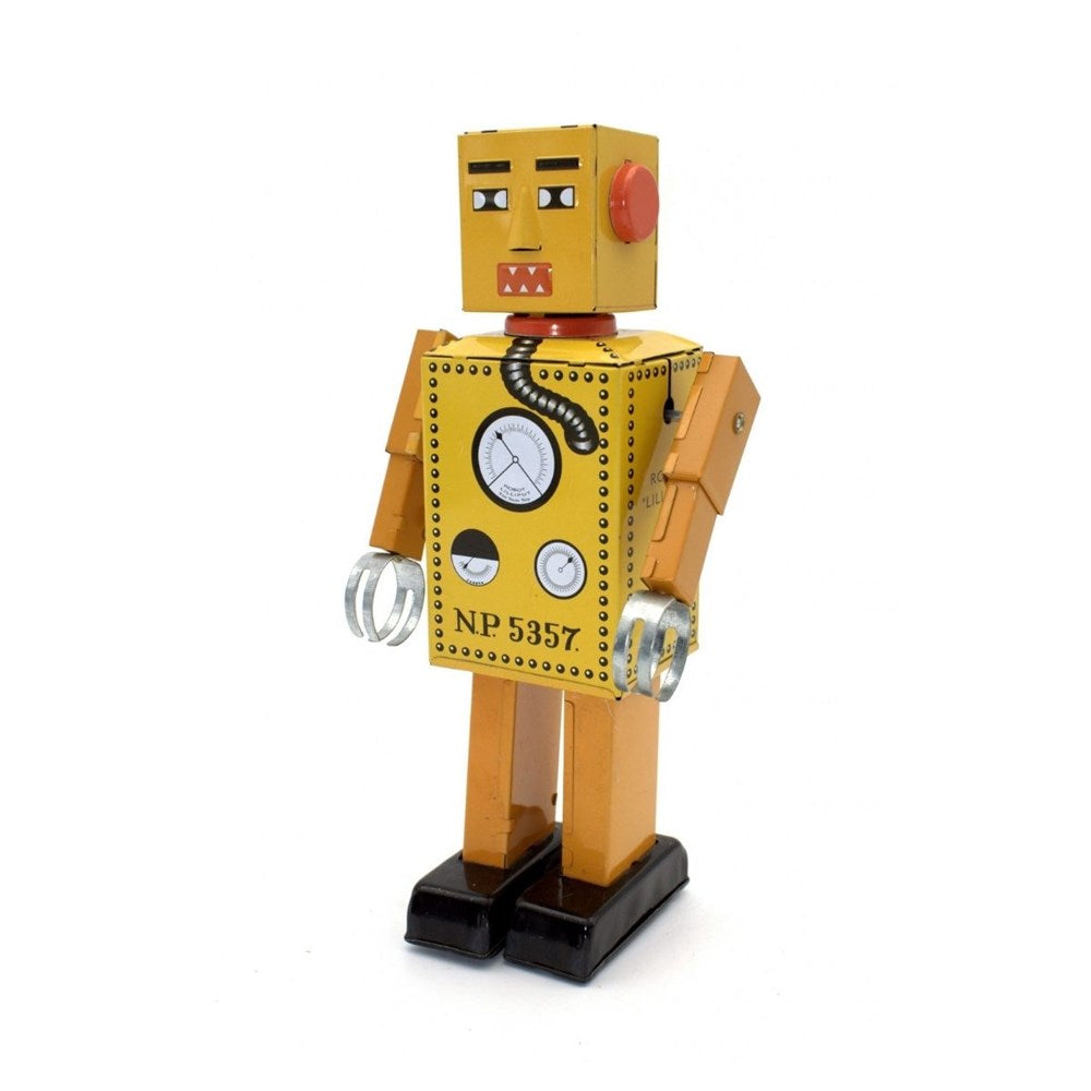 Robot | Lilliput Large | Wind Up | Yellow