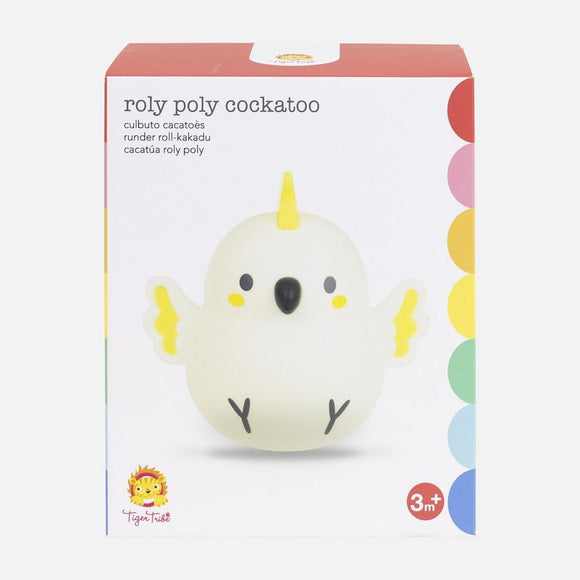 Rolling infants toy | Roly poly cockatoo