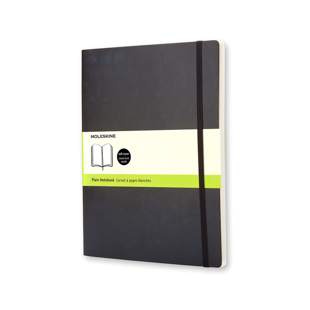 Softcover notebook | Moleskine | plain | extra large