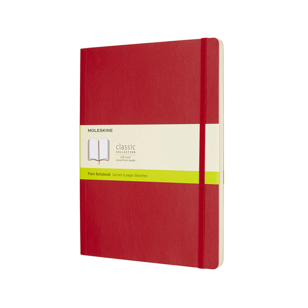 Softcover notebook | Moleskine | plain | extra large